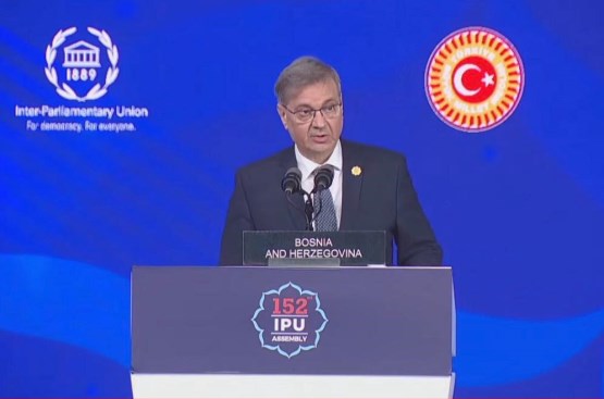 Zamjenik predsjedavajućeg Predstavničkog doma PSBiH dr. Denis Zvizdić učestvuje na zasjedanju IPU u Istanbulu